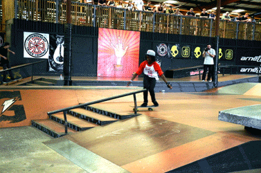 Anthony Henderson with a bigspin