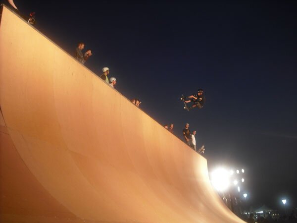 Abu Dhabi: This is Tony with a melon to fakie.