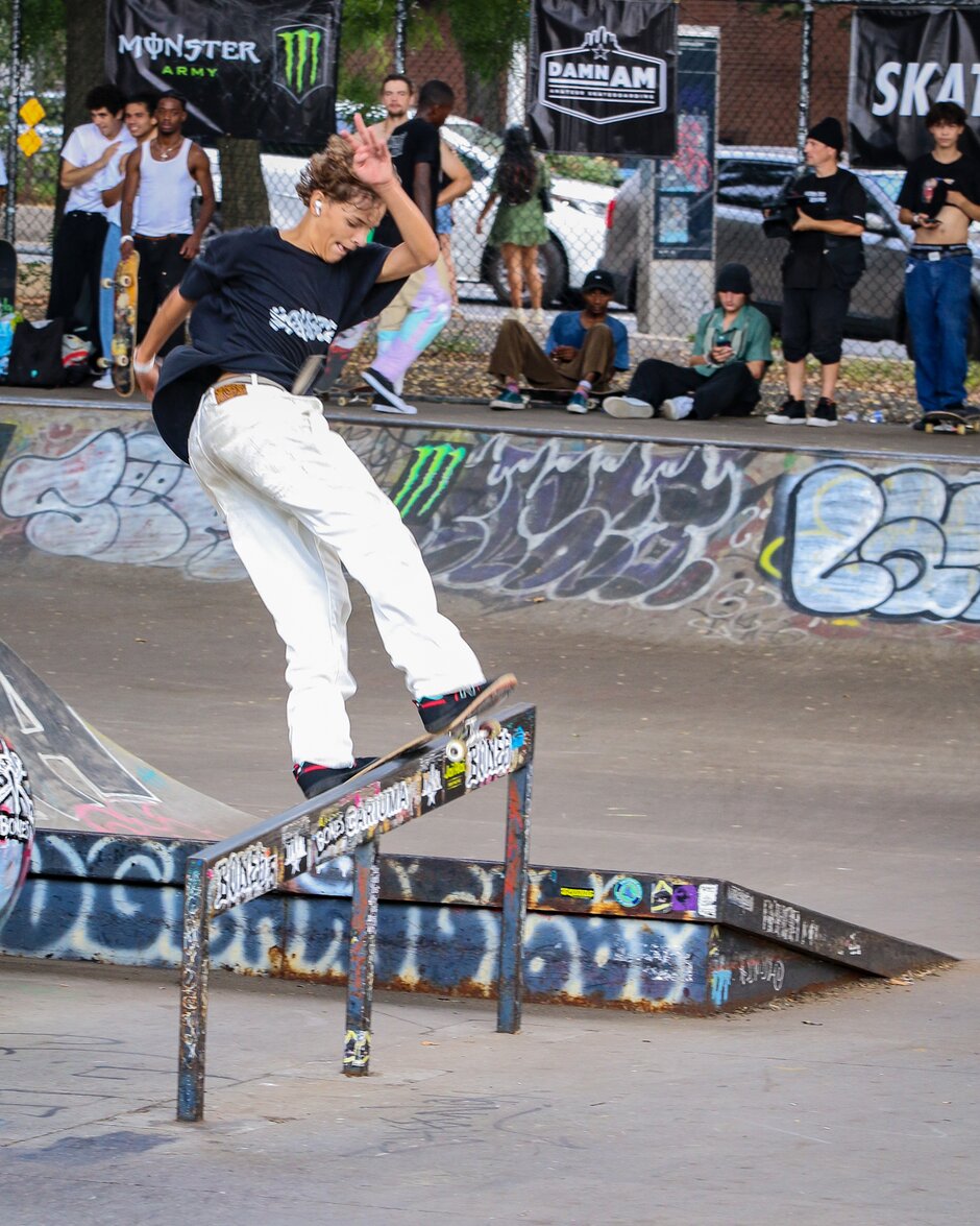 Damn Am NYC 2023: Finals & Best Trick Photos