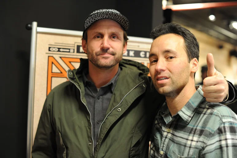 Schaefer and Greg Chapman, top quality bid'niss dudes in the sketchy skateboard industry.<!-- Agenda Trade Show in NYC 2013 -->