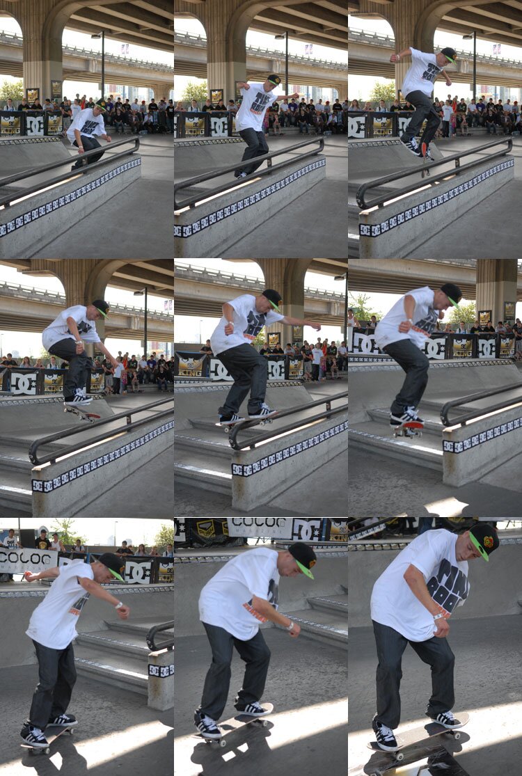 Taylor Senft - kickflip frontside boardslide