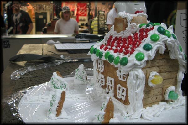 Gingerbread house