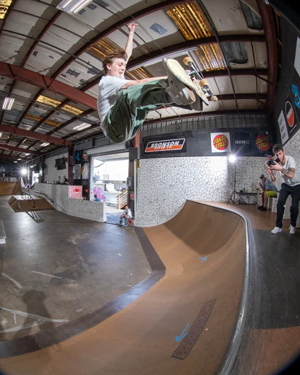 ...and then there was Peter airing to fakie

<!--goskateday22-->