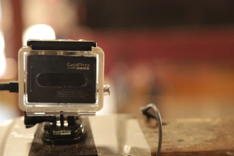 <!--coursedemo2015part1-->
We've got a GoPro set up so when it's all over, you get to see a rad time-lapse video of the whole thing.