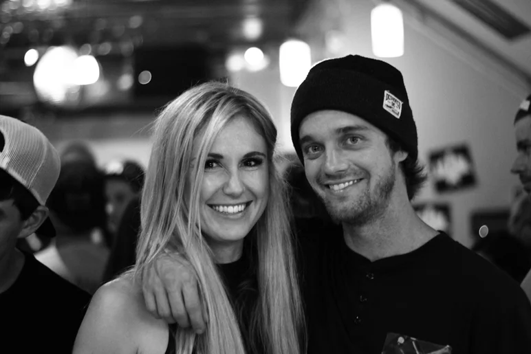 <!--sunnightpro15-->

Matt Miller and his lucky lady were having a few drinks and exchanging hotel cards. Is that one of the Monster girls?