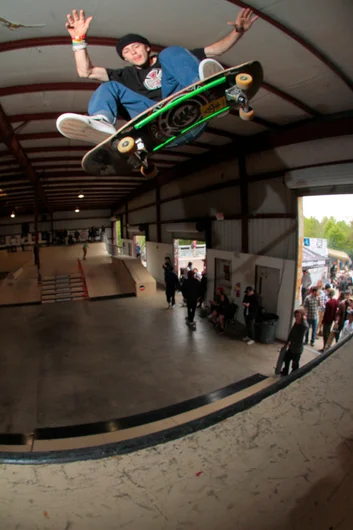 <!--da-atl-marino-->

Eli is MVP but you kinda have to be when this is your hometown skatepark. But he proves himself with the Kickflip Disaster.