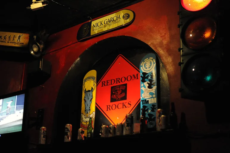 Your classic California skateboard watering hole.<!-- A California Work and Play Day -->