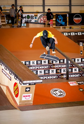 <!--ja19qualsphotos-->

Kyonosuke Yamashita’s Wacka-Doo Flip didn’t make cut for Indy Best Trick, but we still givin him the nod!