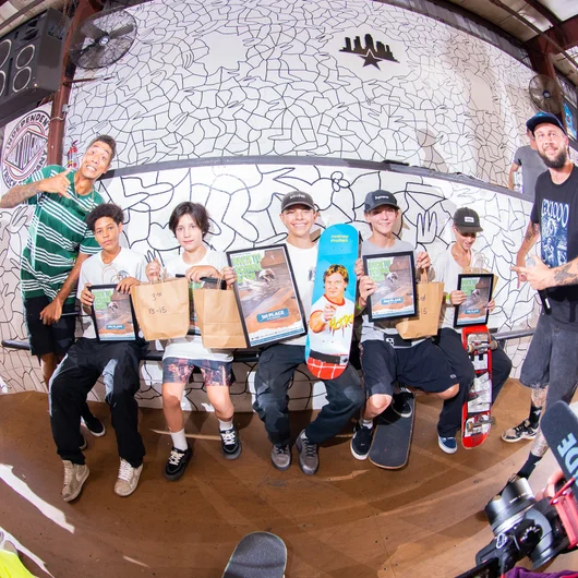 Quinn was all smiles after sealing the deal in the 13-15 division.

<!--backtoschoolbash2022-->