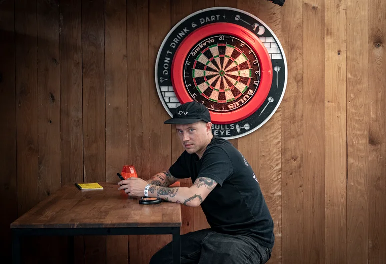 This is Matt, the backbone of SPOT operations.. Someones gotta be the dick, someones got to be that guy, keep people in line; he’s the one who steps up and does the dirty work.  Anyway forget the Bullseye, I’m aiming straight for the piercing blue eyes!

<!--damnambreda22qualifiersphotos-->