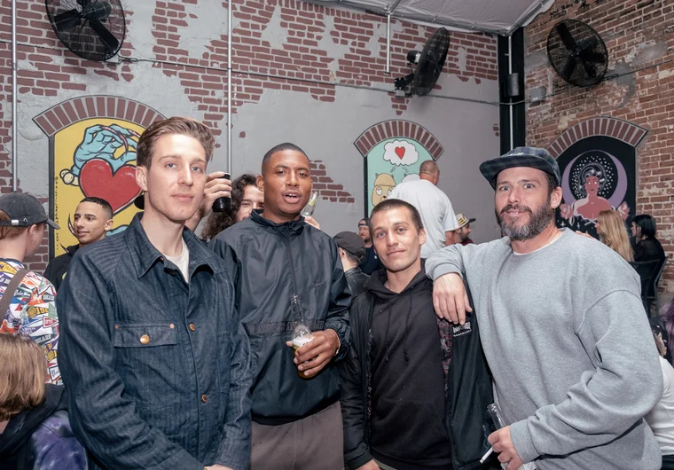 <!--pro19thursnight-->

Mark Suciu, Ishod Wair, David Reyes and Pete Eldridge made it down this year. Good to see you dudes.