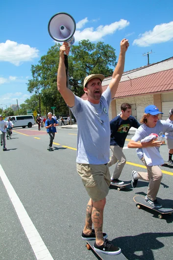 <!--gsd16-->

Brian pushed his way down Ybor with us. 