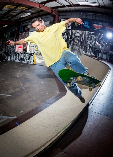 <!--pro19practice-->

Shawn Hale puts it on for the blog with a No-Comply Tailslide.