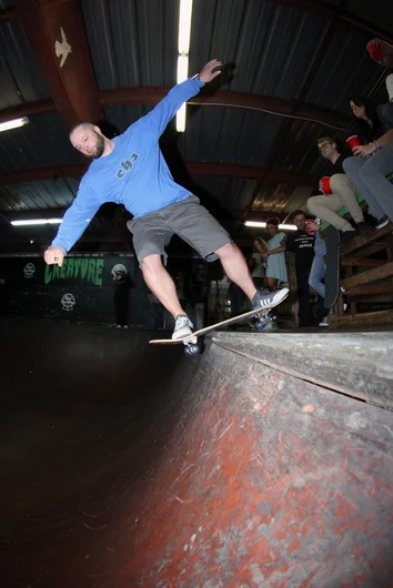 <!--ffombj-->

Mikko Malmivaara came all the way from Finland for this contest; seriously! - Back Disaster