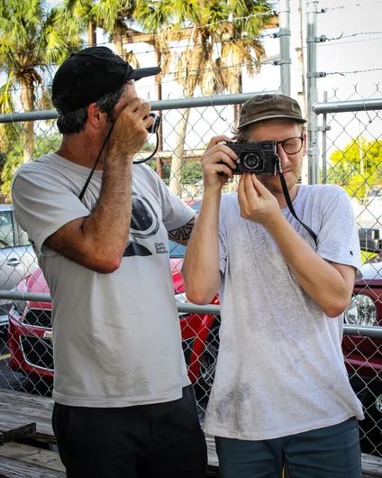 <!--consproject-->

What happens when 3 photographers are in the same place at the same time? We take photos of each other of course!

