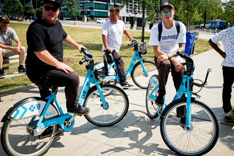 <!--da-chi16-->

Plan for the day: grab some bikes, some boards, a bunch of Nike dudes, some homies, and hit the streets.