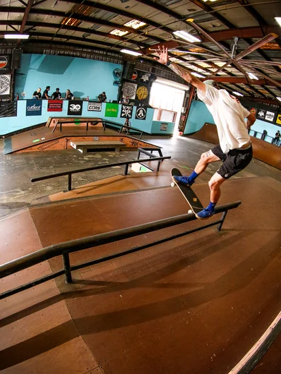 Nick Taylor with a Front Blunt

<!--springroll2024-->