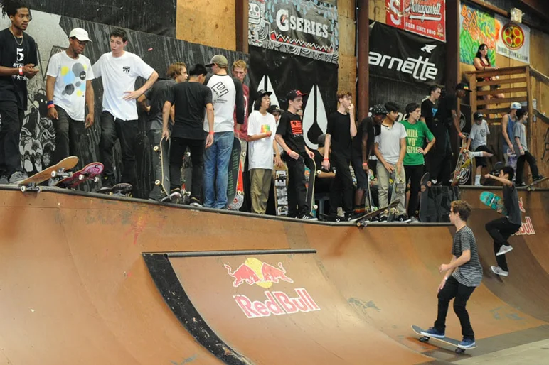 The decks were packed with 166 skaters that competed today.  Wow, thanks everyone for coming out.<!-- Back to School Bash 2012 Presented by Altamont -->