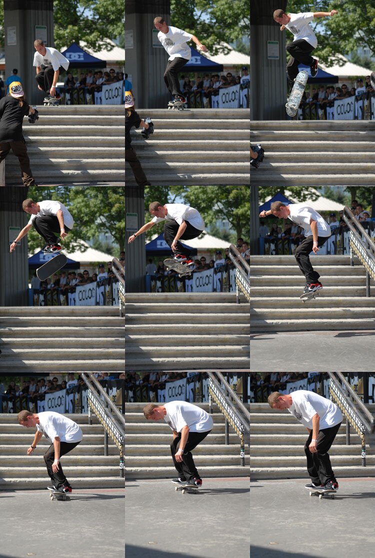 John Hanlon - non-pizza toss hardflip