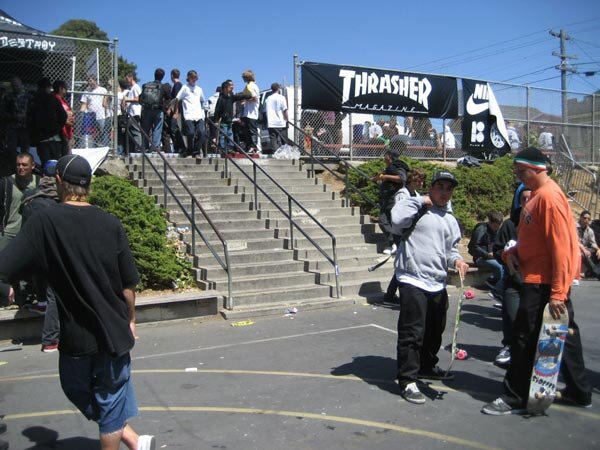 Thrasher’s Paul Revere Bust or Bail Rail Jam in SF