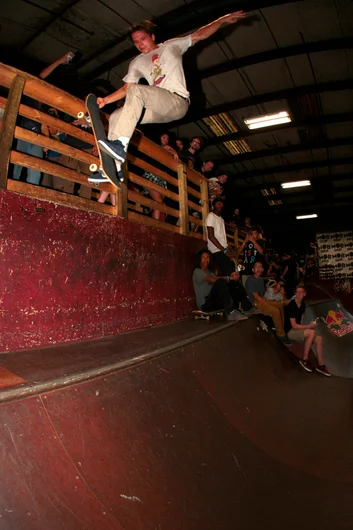 <!--bakerdemo-->

Kevin “Spanky” Long! Bean Plant to Fakie. So awesome to see this guy!