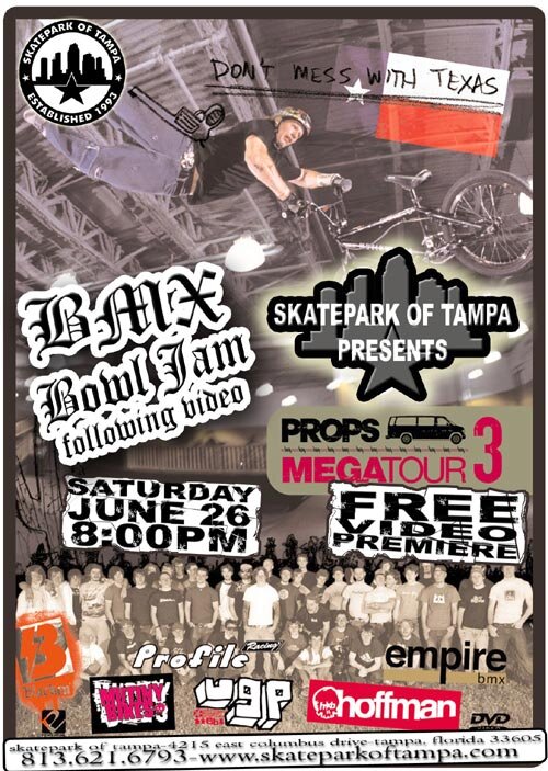 Props Megatour 3 free BMX video premiere