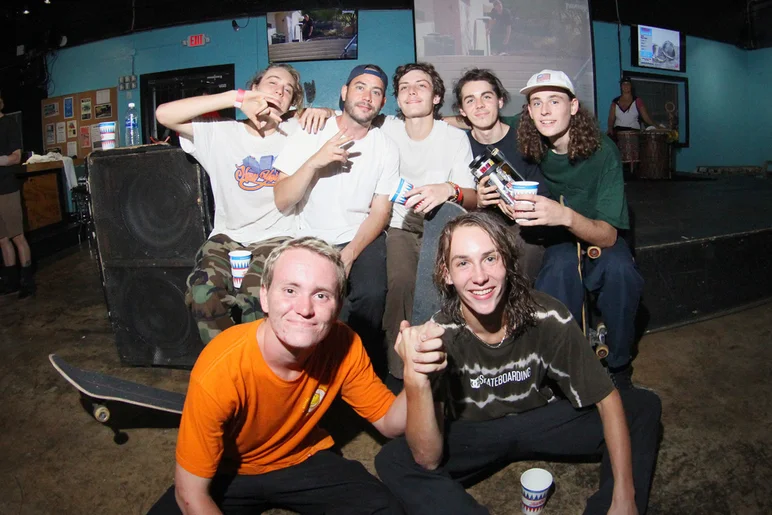 <!--dwdemo2018-->

Jeff Lenoce poses with the Crusty Mayo Crew. 
