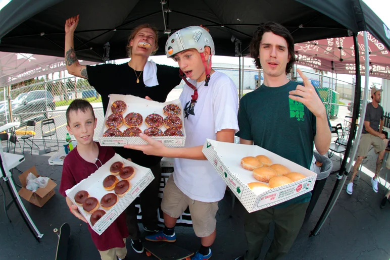 <!--ahday16cons-->

The park was open, people were skating and the donuts were lit.