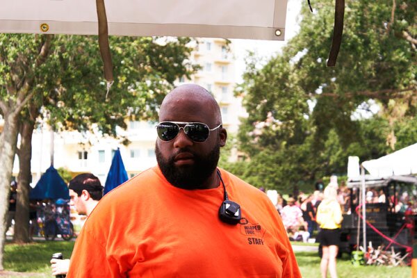 Warped Tour 2010: Rick Ross was working security