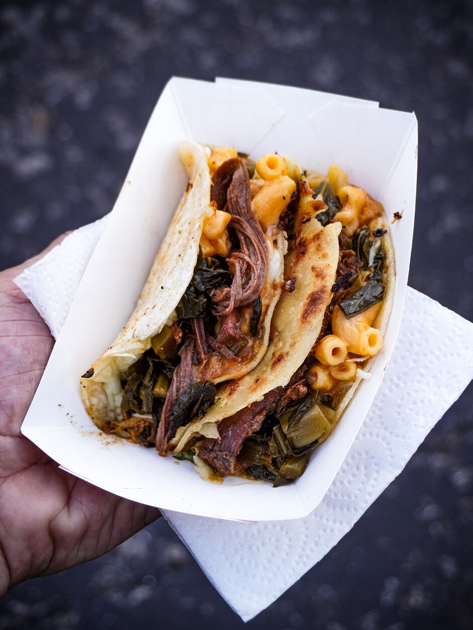 Tacos in the Courtyard