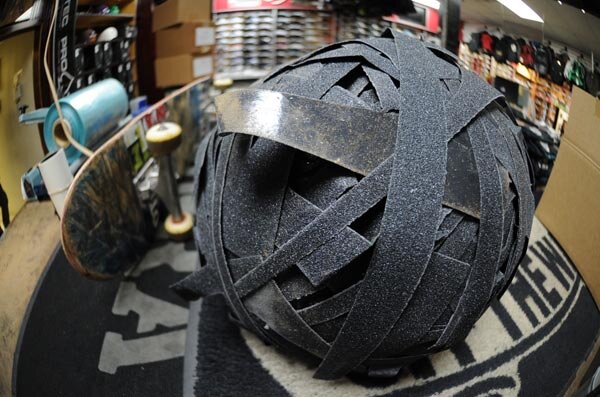 Black Friday Preparations 2011: Grip Tape Ball