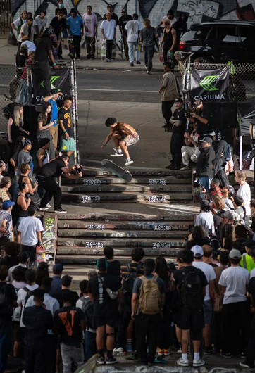 Not even sure if Deon Harris landed this Tre, he was kinda all over the place.

<!--damnamnyc2022day2-->