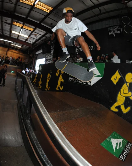 <!-- backtoschoolbash2013 -->

SPoT team-rider Markus Jalaber has a good looking kickflip over the pyramid.