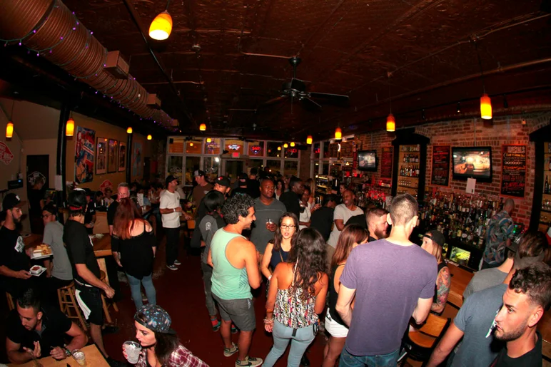 <!--bricks6photos-->
A look inside The Bricks as the sun went down and the freaks came out.