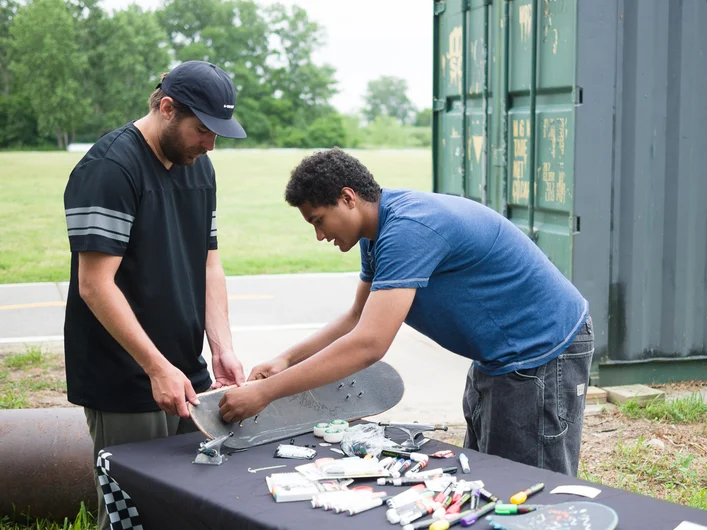 <!--b4bdrivenyc-->

Kids could build their own board from scratch if they wanted.