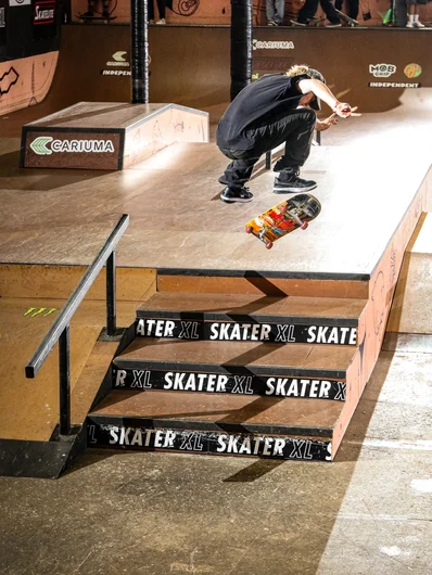 Ty again with a Fakie Flip
<!--fridayam2023lastchance-->