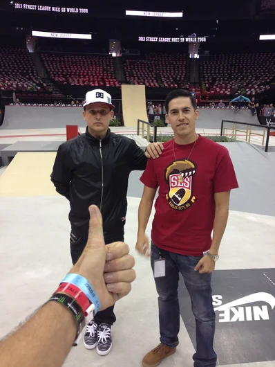 <!-- nycsummer2013 -->

Rob Dyrdek and Brian Atlas - Street League's finest. Thanks for the hospitality!