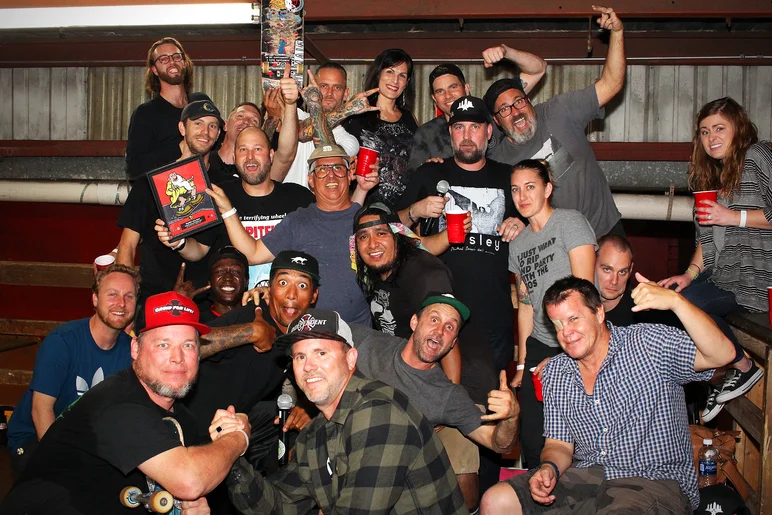 <!--ombj18-->
Old men?? I don't see anything but a bunch of grown up kids! Thanks to all of you for keeping the stoke alive and for pouring your hearts into this year's Old Man Bowl Jam!
