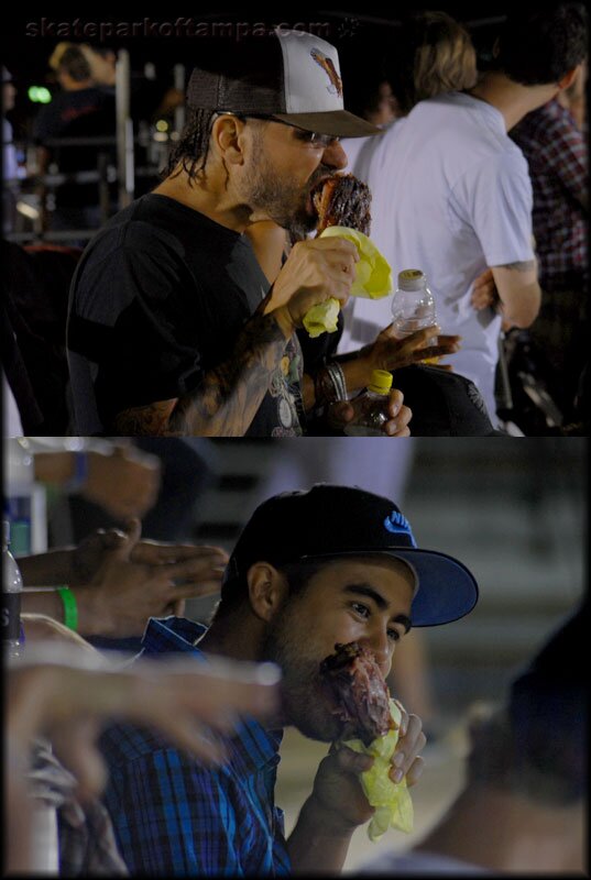 Clem want turkey leg.  Koston want turkey leg.