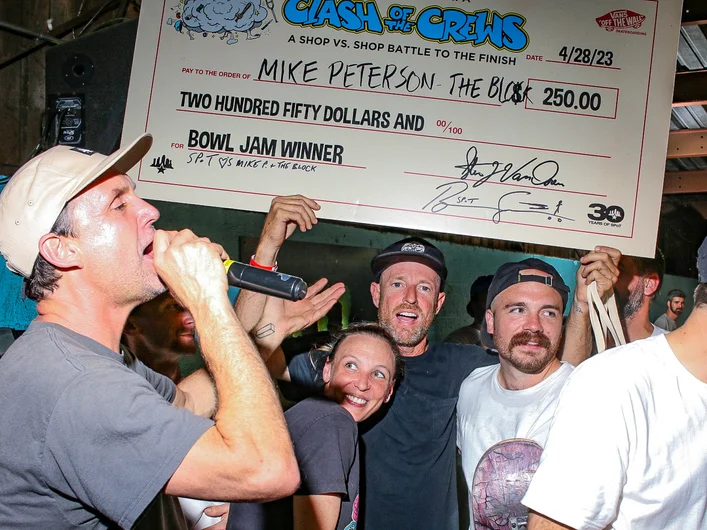 Congratulations Mike for handling your biz and taking First in the Bowl Jam!

<!--clashofthecrews23-->