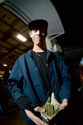 <!--AM15-SATNIGHT-->
Apparently Nate isn't just good at filming. He's also good at cee lo.
