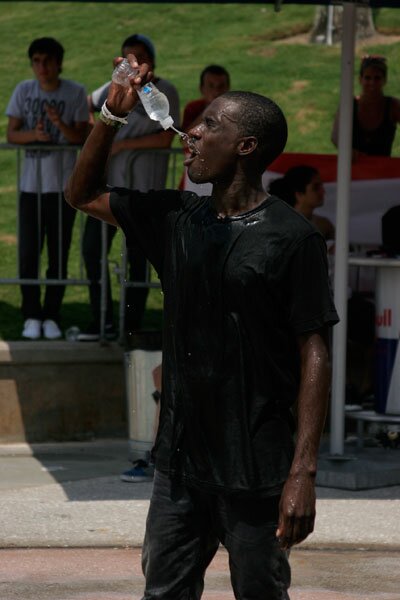 Jerry Cadet got way too hot