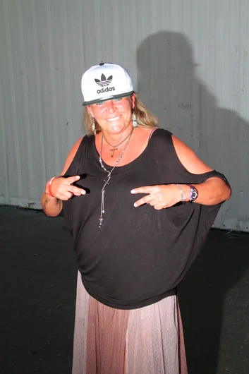 <!--awaydaysphotos-->
Greyson Beal’s Mom was out here with him. We love her because she’s a good sport and one of the best skate moms. Greyson didn’t want to get in this photo but I think its because she out styles him.