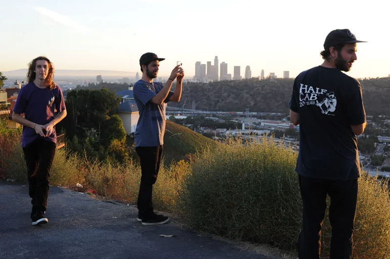 We ended up at the top of the hills with a great view of LA and the valley.<!-- One Day in East LA -->