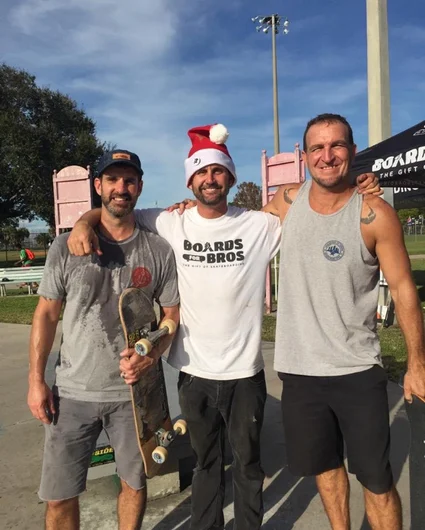 <!--b4bdelivery-->

Local rippers Nick and Jay got the word out to the local kids about our mission! We reached lots of kids who hung out at the park but couldn’t use it because they didn’t have boards.

