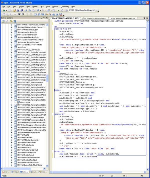 Transact SQL