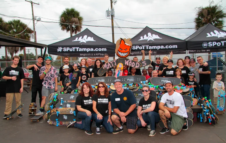 <!--b4bday15-->
Group photo! Thank you again... this was a great turn out. For more info on how you can donate to Boards For Bros, visit <a href=