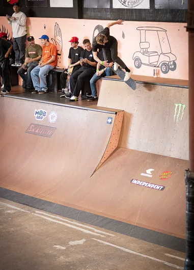 This obstacle was meant for Ben Nordberg, Kicky Backlip up top.

<!--tampapro23day2-->