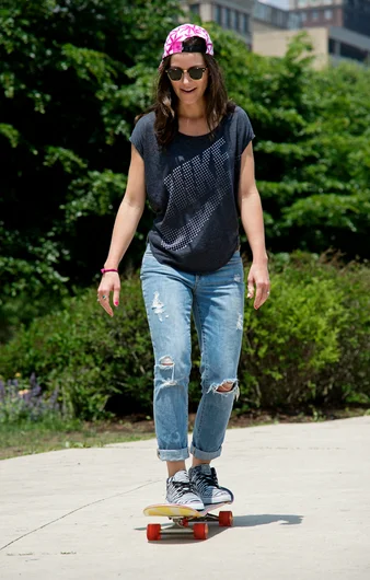 <!--dachi2015finals-->

A big thanks to Erica from Nike for helping us plan this out, here she is going full on skater girl.