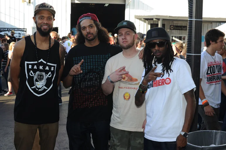 Wit-E Beats with Souls of Mischief.  Thanks to the crew for hanging out all weekend.<!-- Tampa Am 2012 Photos -->